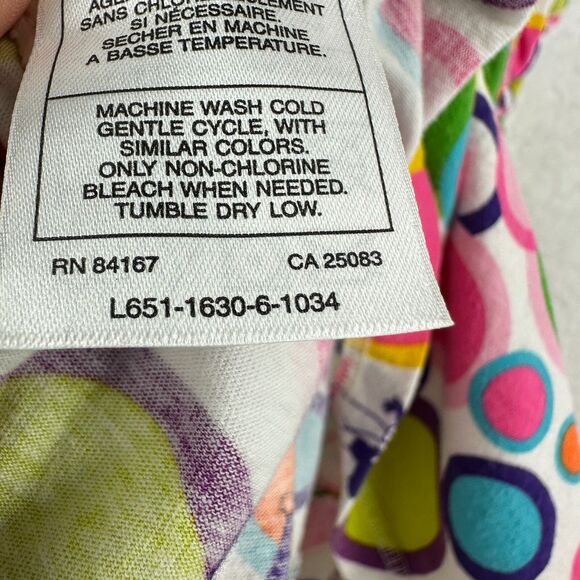 Disney World Disneyland Womens Babydoll Dress Size S Tinker Bell Minnie Colorful - Picture 8 of 8